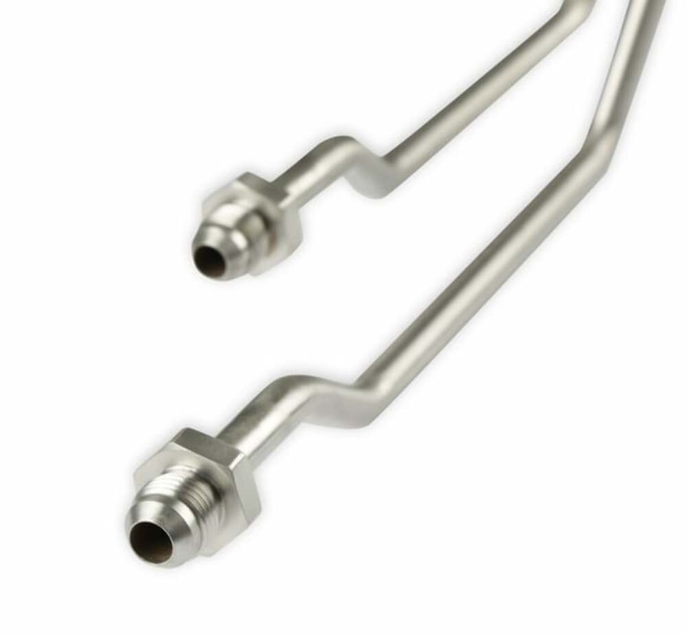 Hooker performance muffler fits-1973-1976-dodge-dart-holley-power-steering-hardline-kit-198-231