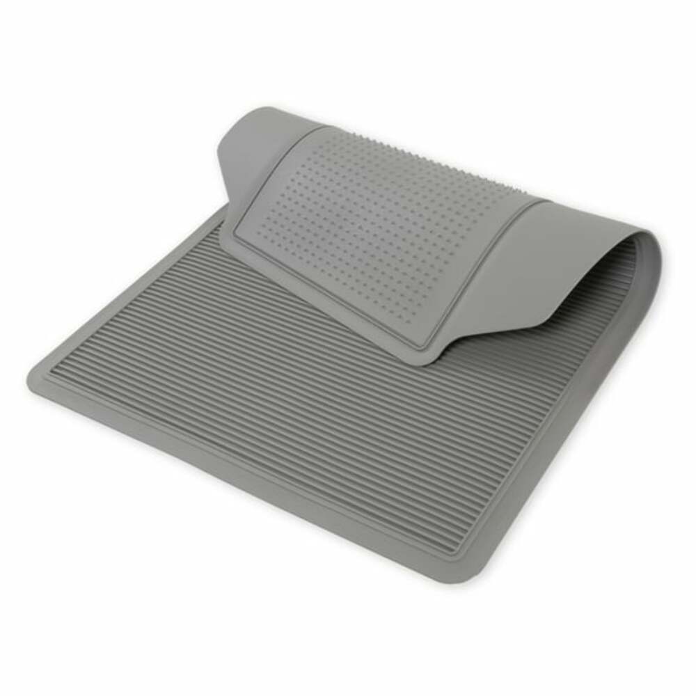 t Fits 1973-1991 C/K Series Blazer/Suburban; Floor Mat Set - Light Gray-05-100GR Holley Classic Trucks