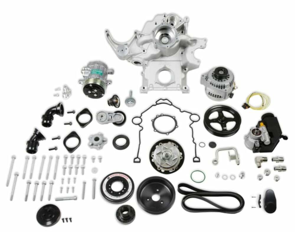 t Fits 1974-93 Dodge Ramcharger Holley Mid-Mount Complete Accessory System 20-292 Holley