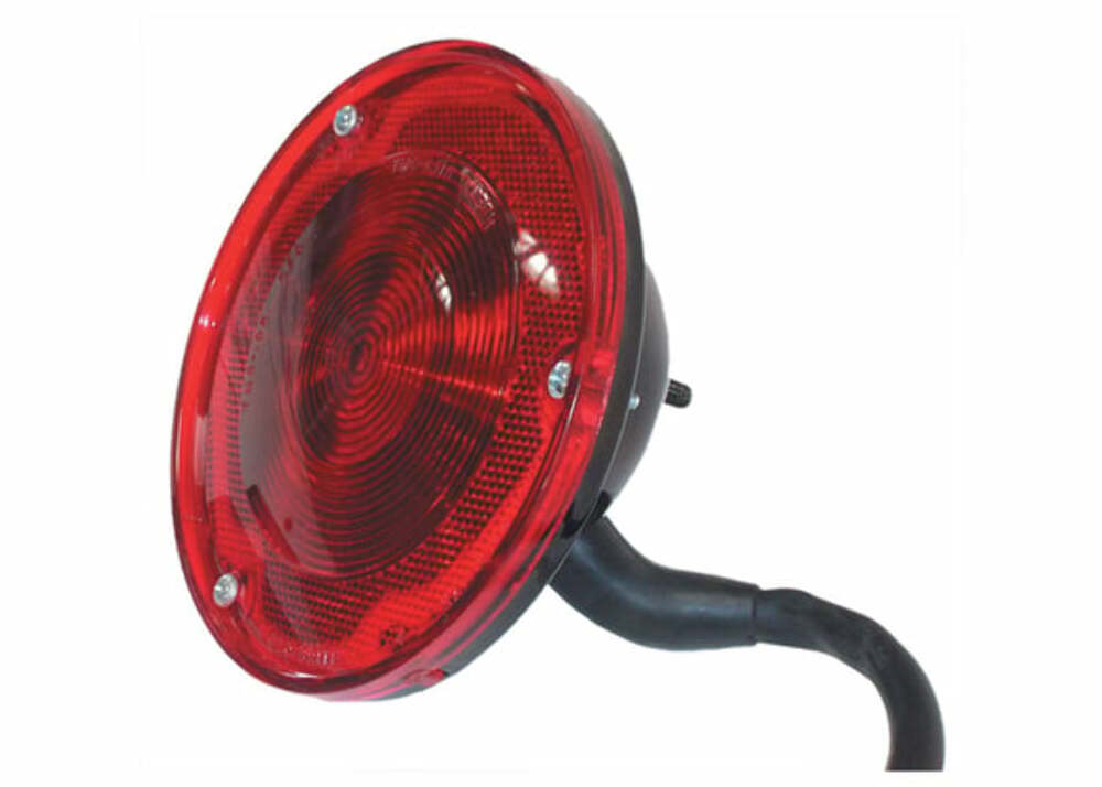 1975-1976 Chevrolet C10; Tail Lamp - Stepside - Black TLC0072