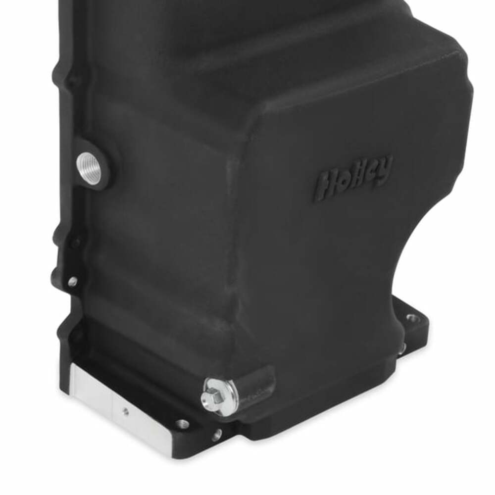 t Fits 1975-1986 Chevrolet C10 Holley Gm Gen-V Lt Swap Oil Pan 302-20BK Holley