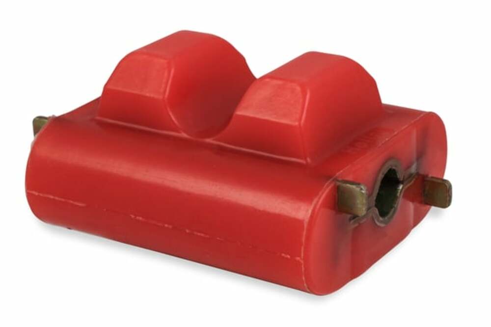 Hooker performance muffler fits-1975-1986-chevrolet-c10-polyurethane-engine-mount-insert-red-71221015hkr