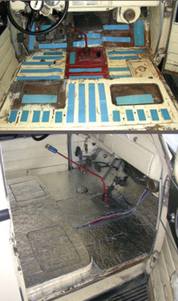1978-1979 Chevrolet C10; Deluxe Sound Deadener Kit-Single Cab Truck DSD79TF