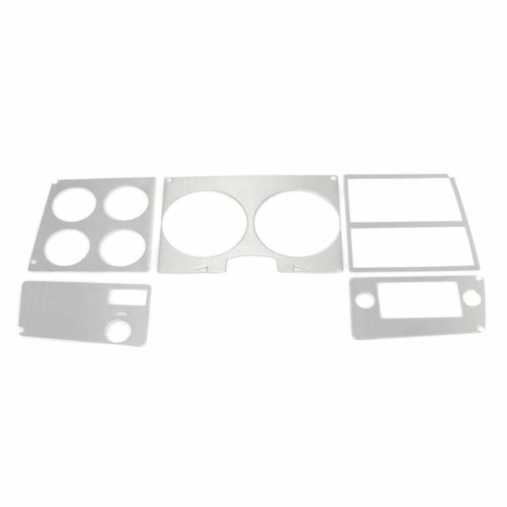 1978-80 Chevrolet C10; Instrument Bezel Trim-Brushed Aluminum INST7BZWITHAC