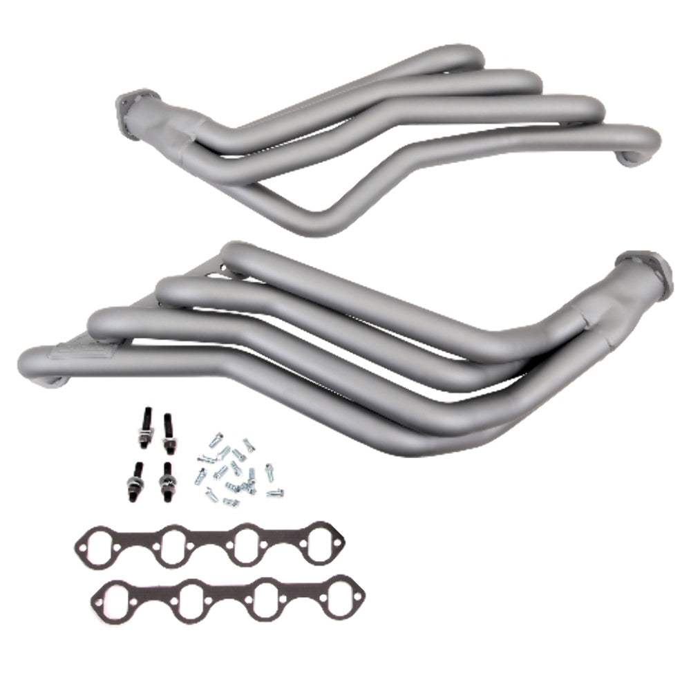 Fits 1979-1993 Mustang 5.0 1-3/4 Long Tube Headers (Titanium Ceramic)-1594 for 1979-1993 Ford Mustang chrome