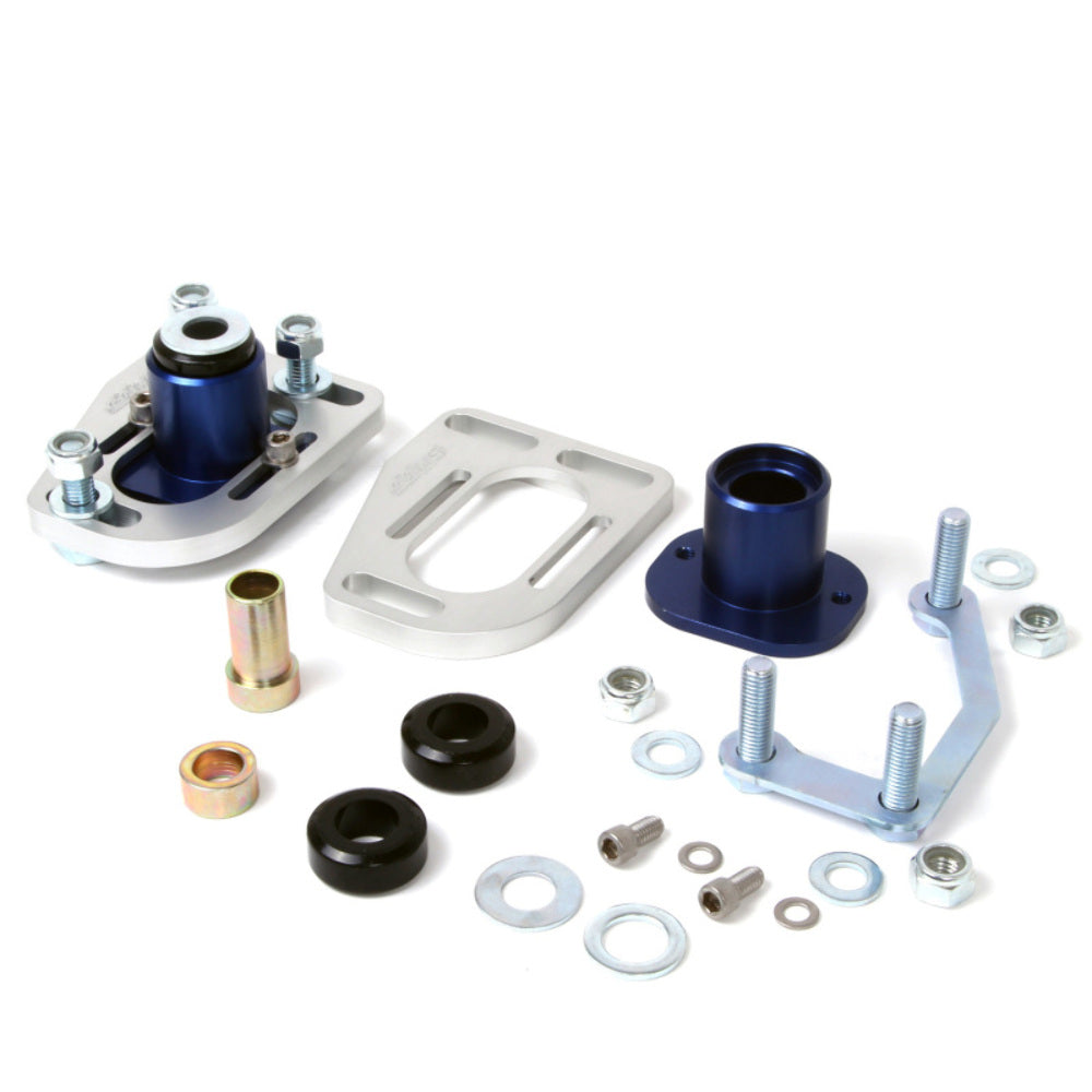 Fits 1979-1993 Mustang Front Caster Camber Plate Kit (Cnc Billet Aluminum)-2525