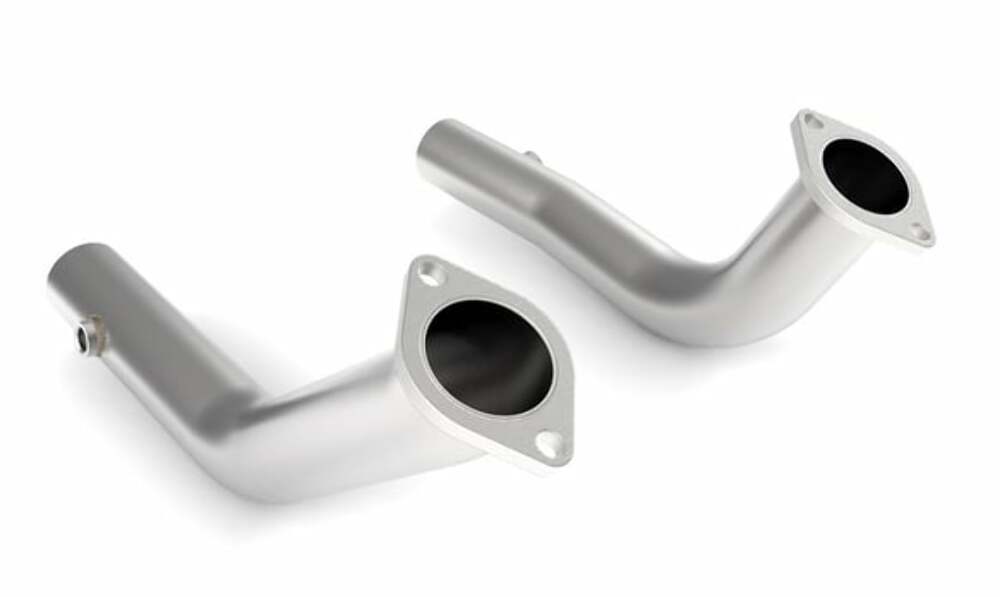 Hooker BlackHeart Fits 1981-1982 Chevrolet K5 Blazer; LS SWAP Exhaust Adapter Kit for 1981-1982 Chevy Silverado black stainless steel BH13257