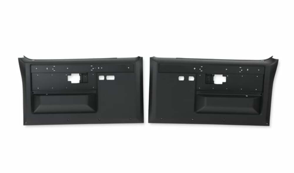 1981-1987 C/K Series Trucks-Power Locks/Windows; Door Panels-Black-05-280 for 1981-1987 Silverado