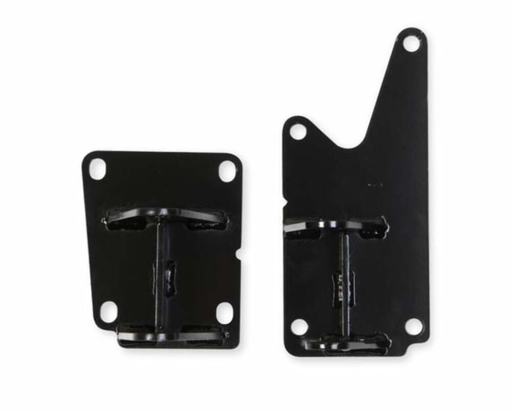 t Fits 1982-1993 Ford Mustang; Engine Mount Brackets - 71221026HKR Hooker BlackHeart