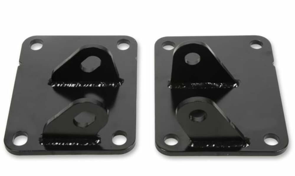 Hooker BlackHeart Fits 1982-1993 Ford Mustang; LS Engine Mount Brackets-LS Swap - 71221021HKR