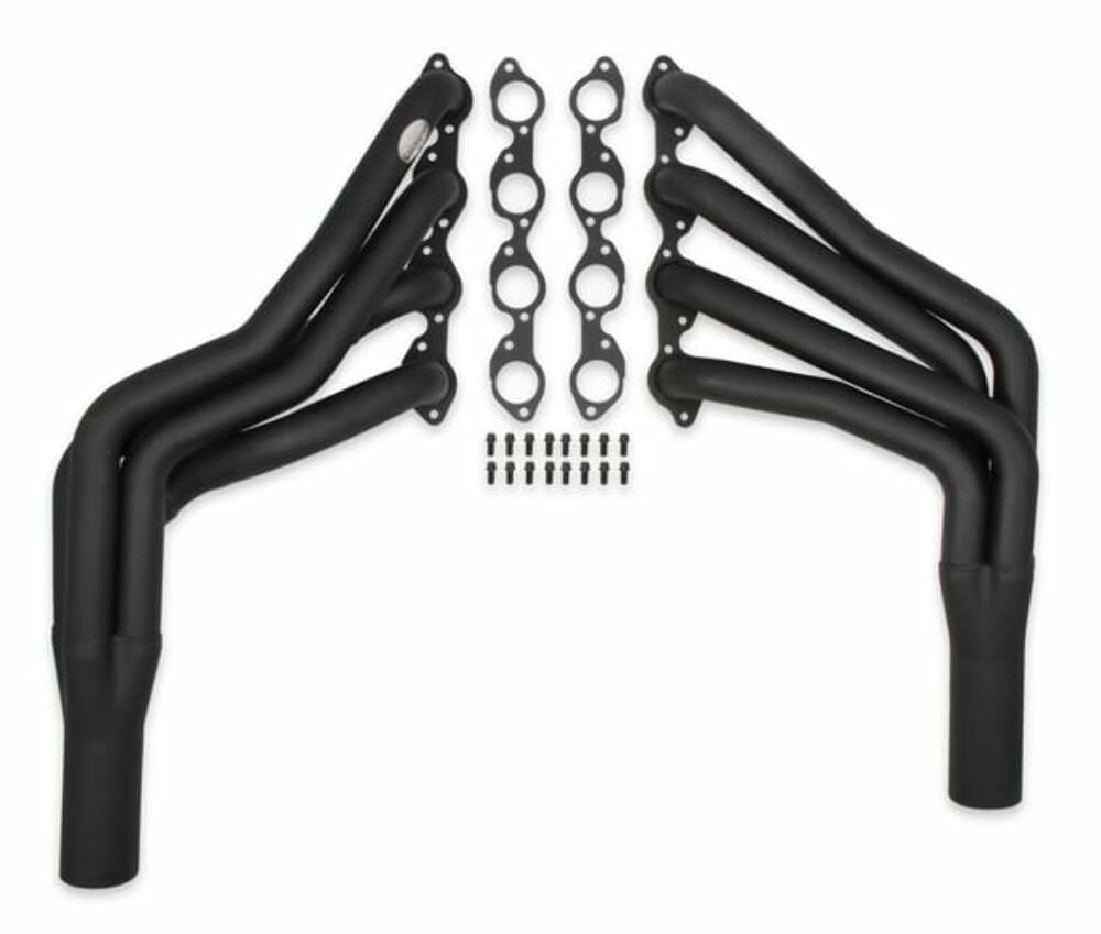 Hooker Fits 1982-2004 Ford Mustang; RacingHeart Big Block Chevy - 6234HKR for 1982-2004 Chevy Mustang black polished stainless steel ceramic coated