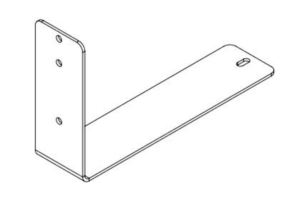 Holley EFI Sniper EFI Fits 1984-1989 Dodge W100 Sniper Fuel Tank Mounting Bracket 870022 black