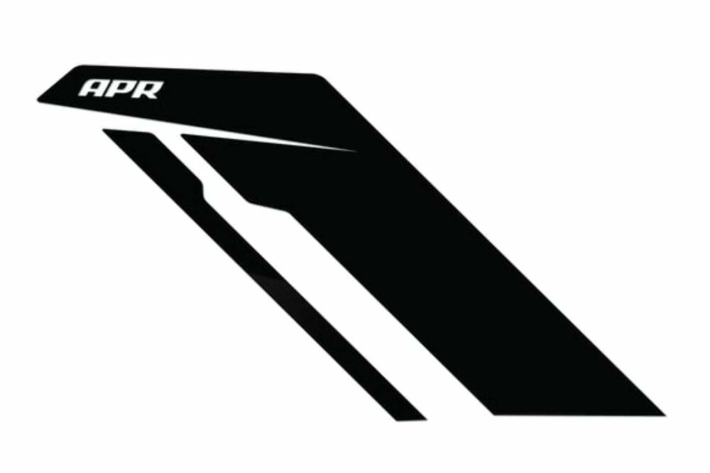 Fits 1985-2024 911 Porsche Sideburns - Black / Black Stripe for Audi and VW