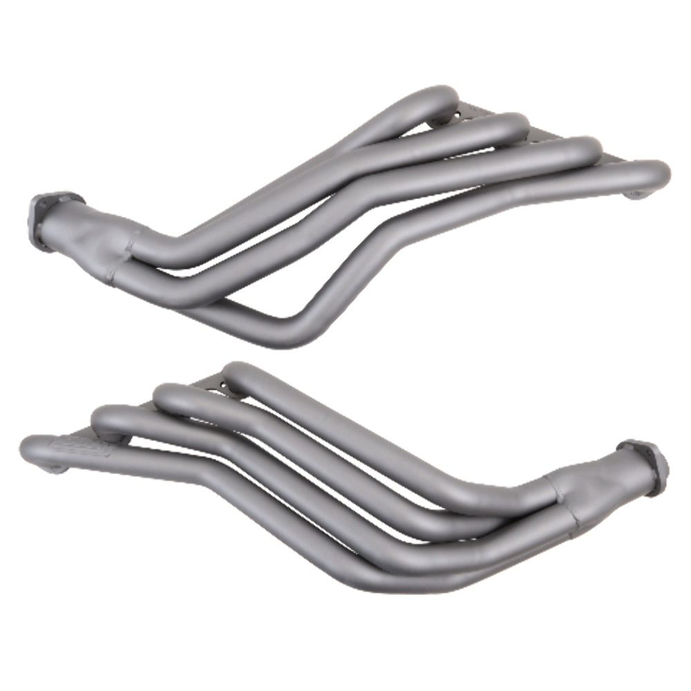Fits 1986-1993 Mustang 1-3/4 Long Tube 351W Swap Headers (Titanium Ceramic)-1569 for 1986-1993 Ford Mustang chrome