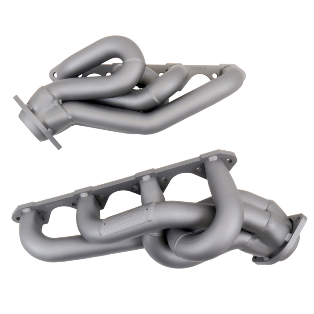 1986-1993 Ford Mustang 5.0 Shorty Equal Length Headers 1-5/8 Titanium 1512 ceramic coated polished