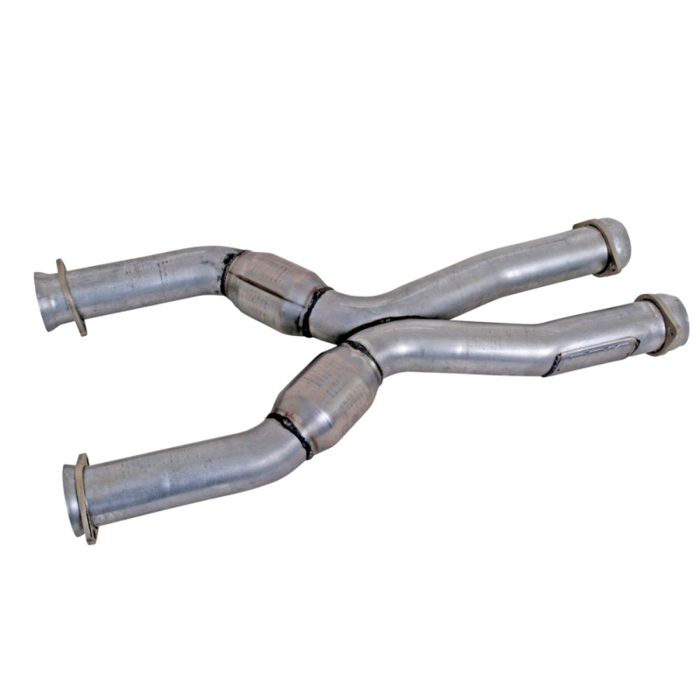t Fits 1987-2004 Mustang Coyote Swap Short Mid X Pipe w/High Flow Catalytic-1786 BBK Performance