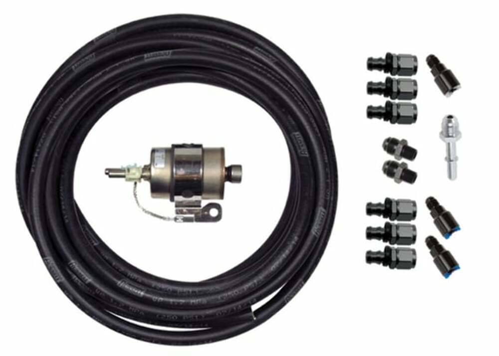 t Fits 1987 Blazer Universal Ls Efi Fuel Hose And Regulator Kit-Universal FILK780 Brothers Trucks