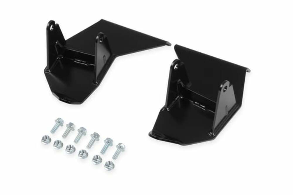 Hooker performance muffler black fits-1987-chevrolet-c15-blackheart-premium-engine-mount-brackets-bhs540