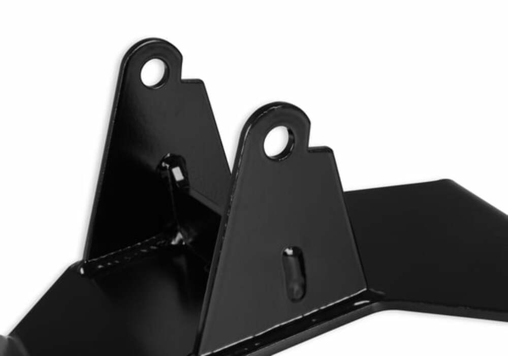 Hooker performance muffler black fits-1987-chevrolet-c15-blackheart-premium-engine-mount-brackets-bhs540