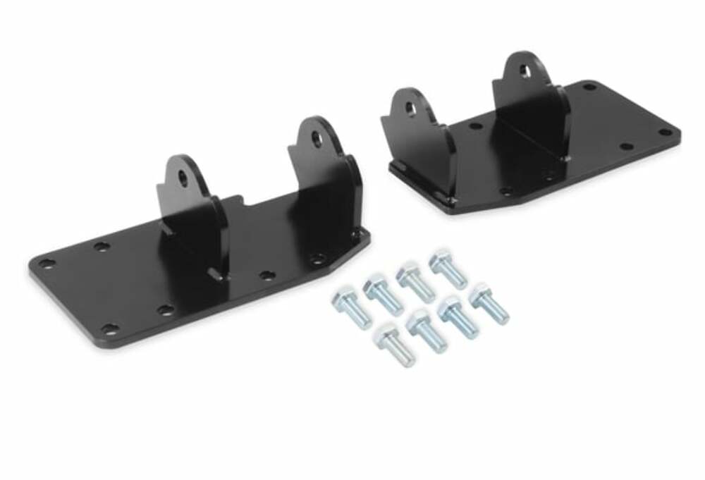 Hooker performance muffler black fits-1988-1998-chevrolet-k1500-hooker-blackheart-mount-brackets-bhs556