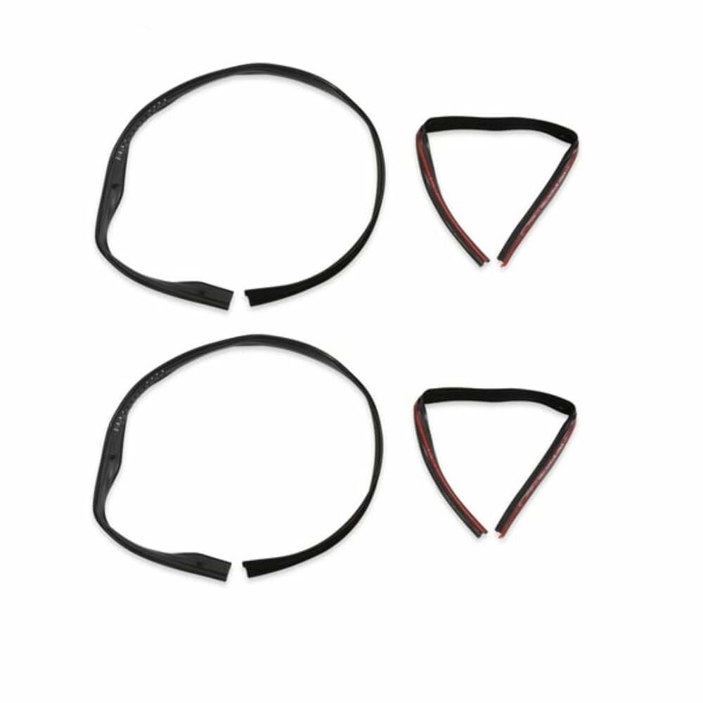 1989-1991 Chevrolet R1500 Suburban; Window Channel Set - Front Door