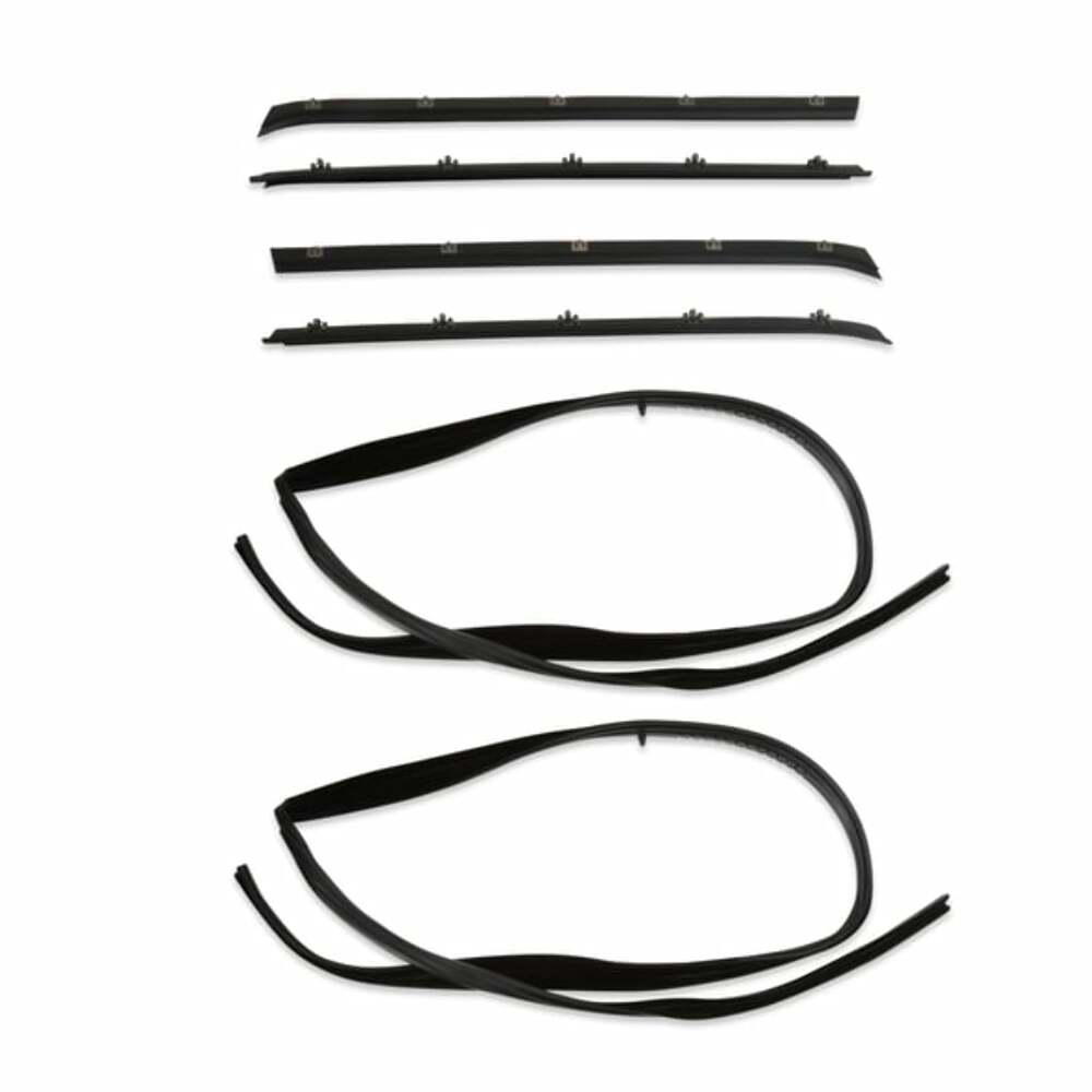 1989-1991 Chevrolet R1500 Suburban; Window Channel Set - Front Door