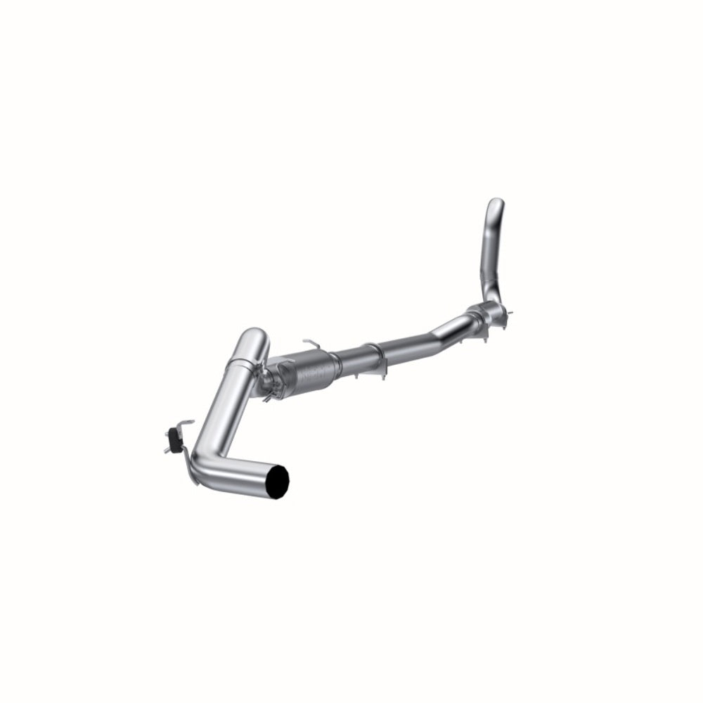 MBRP turbo-back exhaust system fits 1989-1993 Dodge single side exit aluminized steel S6150P 4 inch inlet/outlet