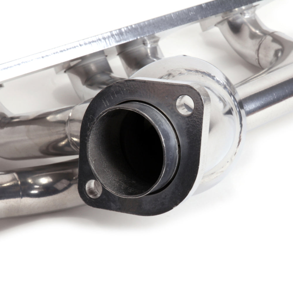 Fits 1991-1999 Jeep 4.0L 1-1/2 Shorty Exhaust Header-Silver-40520 for 1991-1999 Jeep Wrangler ceramic coated polished
