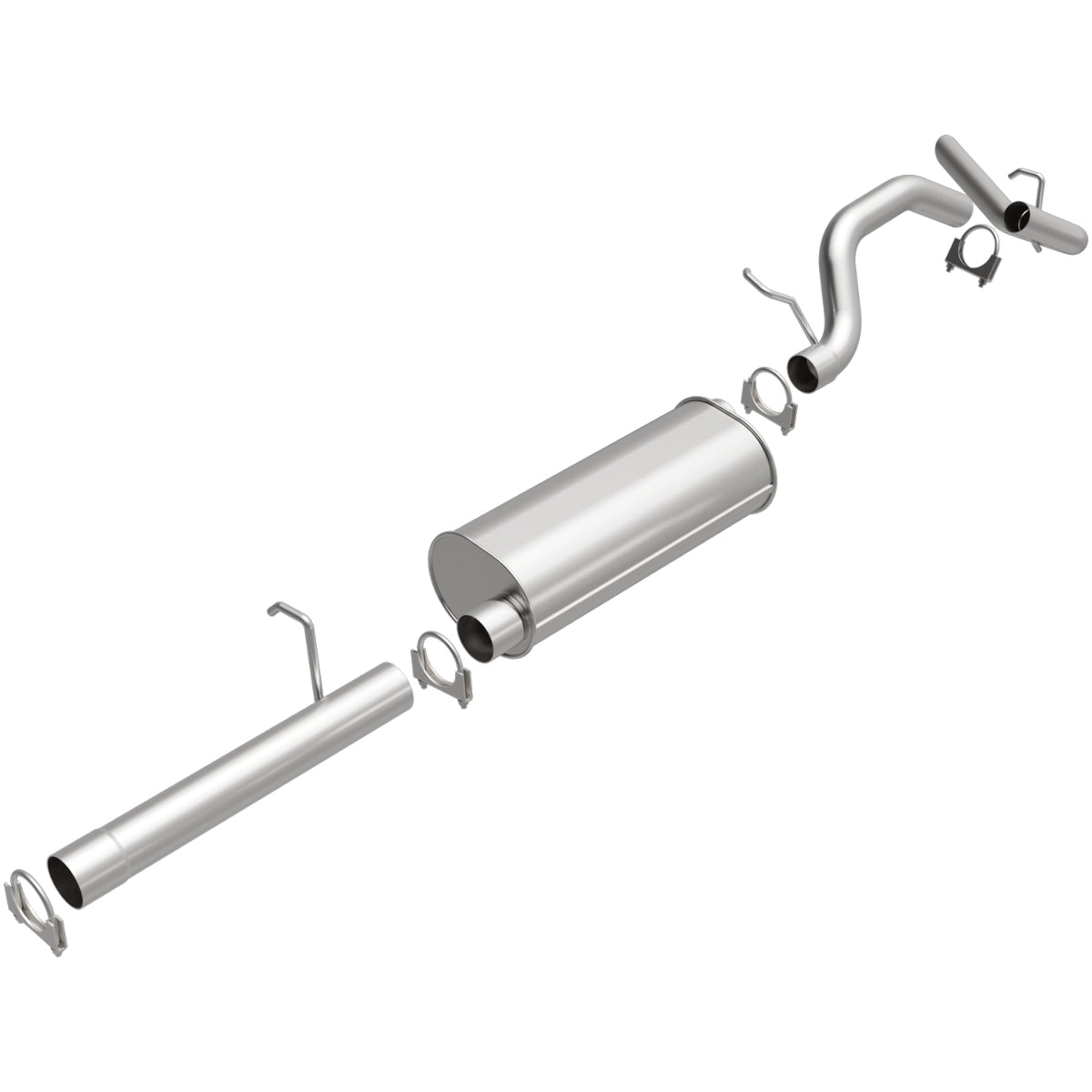 Fits 1994-1995 Chevy Astro Direct-Fit Replacement Exhaust System 106-0367 steel