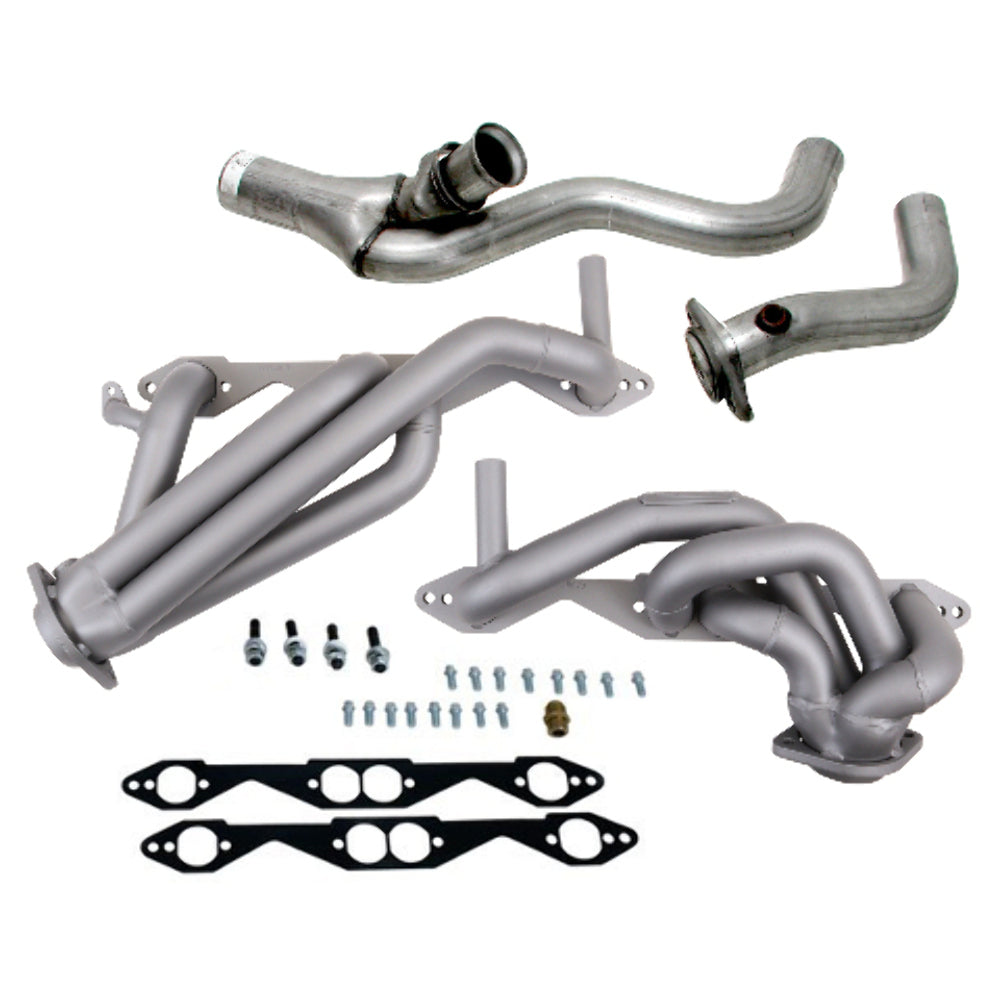 Fits 1994-1995 GM Lt-1 Single Cat 1-5/8 Shorty Exhaust Headers-1567 for 1994-1995 Camaro ceramic coated polished
