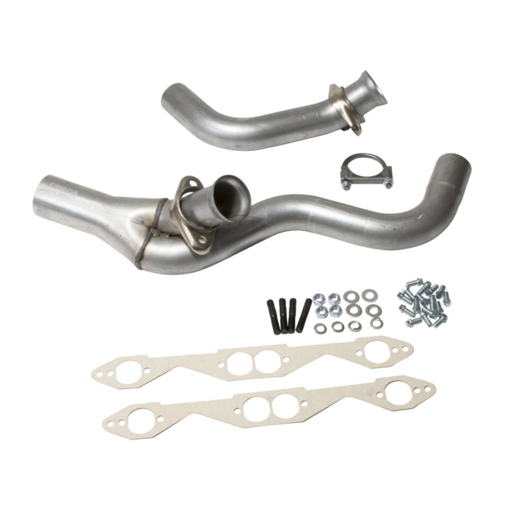 t Fits 1994-1995 GM Lt-1 Single Cat 1-5/8 Shorty Headers-Silver Ceramic-15670 BBK Performance