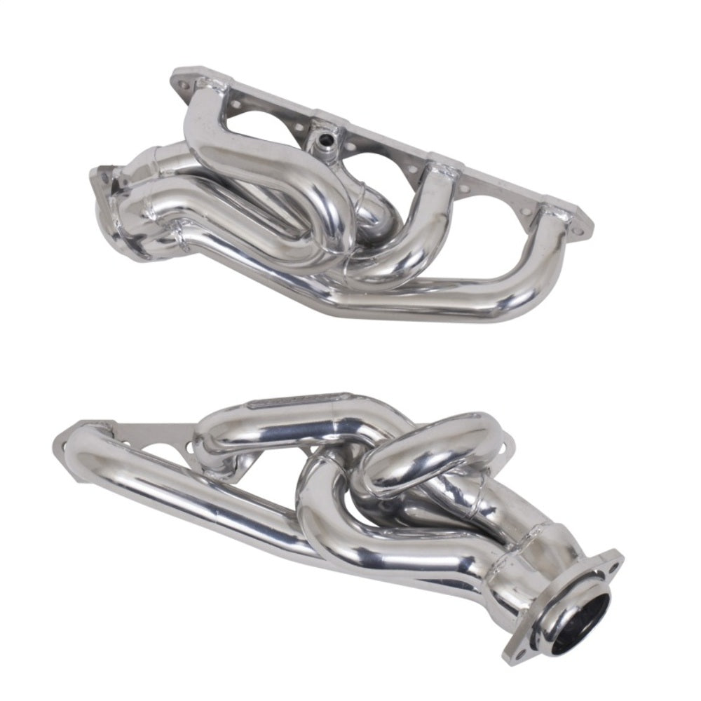 Fits 1994-1995 Mustang 5.0 1-5/8 Shorty Equal Length Headers-Silver-15290 ceramic coated polished