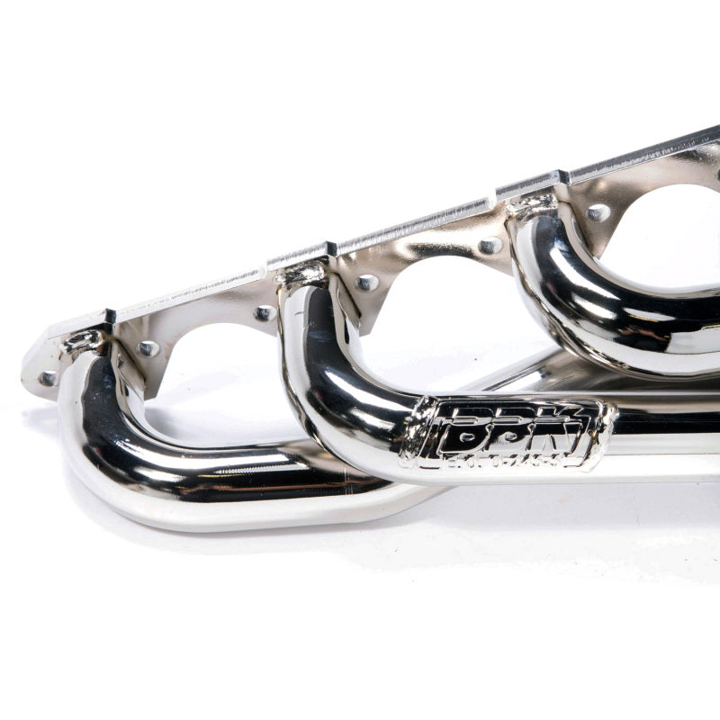 Fits 1994-1995 Mustang 5.0 1-5/8 Shorty Un Equal Length Headers-1525 ceramic coated polished
