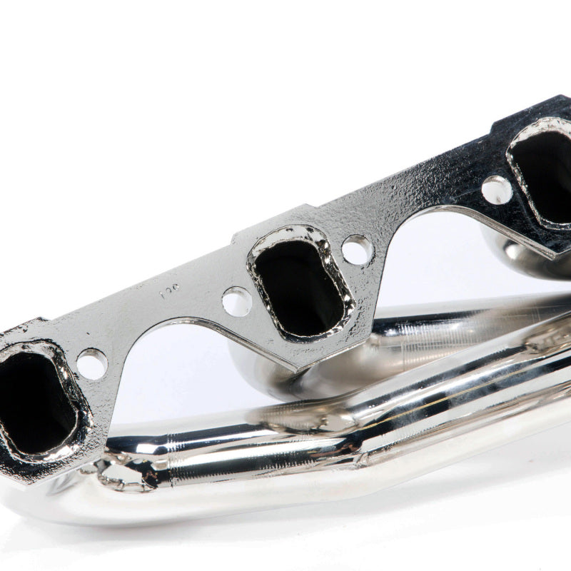 Fits 1994-1995 Mustang 5.0 1-5/8 Shorty Un Equal Length Headers-1525 ceramic coated polished