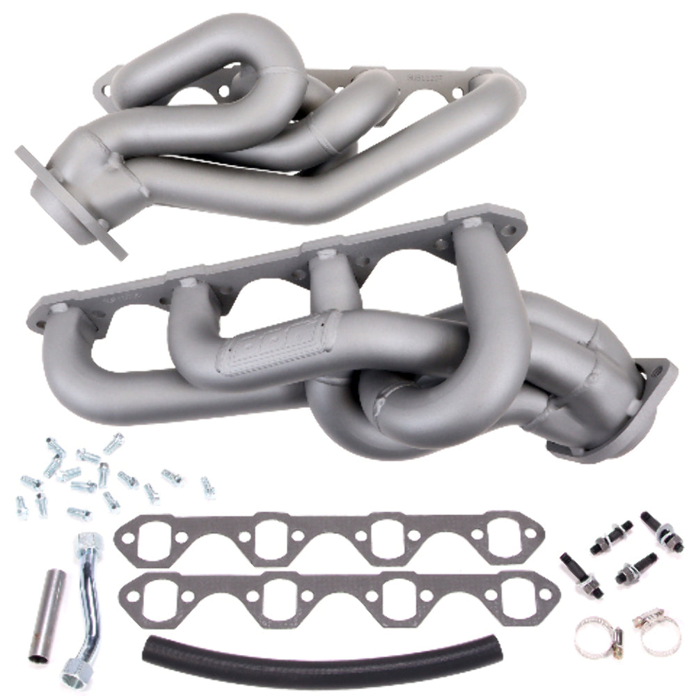 Fits 1994-1995 Mustang 5.0 GT & Cobra 1-5/8 Shorty Equal Length Headers-1529 ceramic coated polished