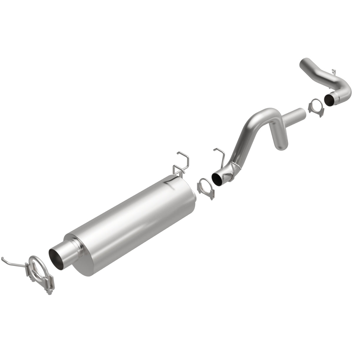 Fits 1994-1996 Dodge Direct-Fit Replacement Exhaust System 106-0619 aluminized steel