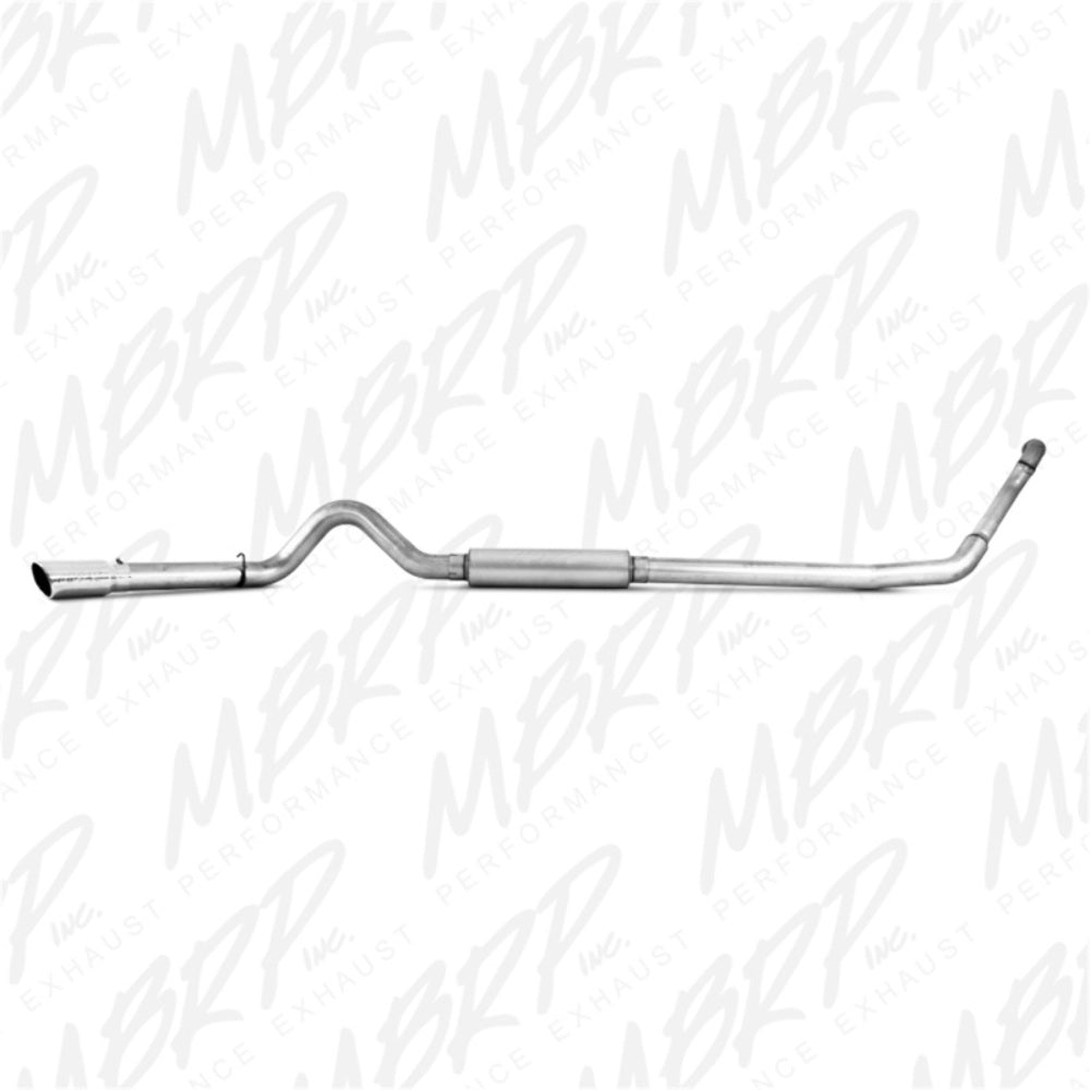 MBRP turbo-back exhaust system fits 1994-1997 Ford F-350 single side exit aluminized steel S6218AL