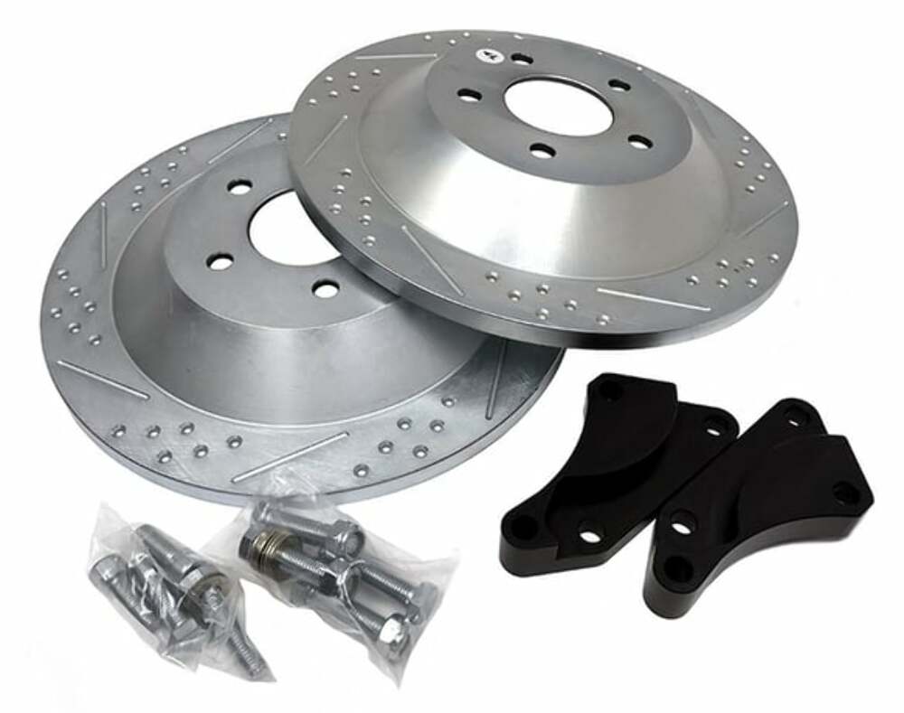 Fits 1994-2004 Ford Mustang Base Eradispeed Rotors 2262011 drilled