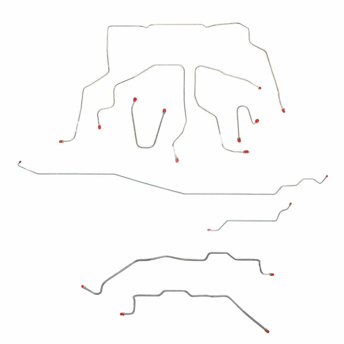 t Fits 1995-98 GM 1500 Truck, 4WD, Reg Cab w/ Short Bed, non-Dually Axle CBK0342SS Fine Lines