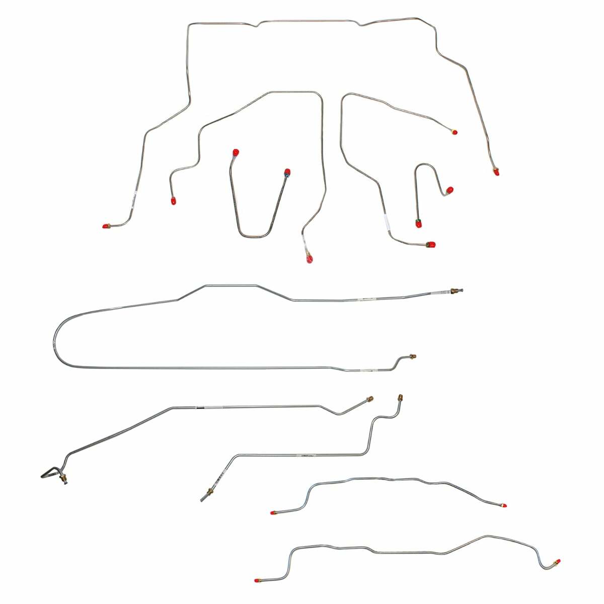 Complete Brake Line Kit for 1995-1999 Chevy K1500 Suburban ABS 4WD stainless steel