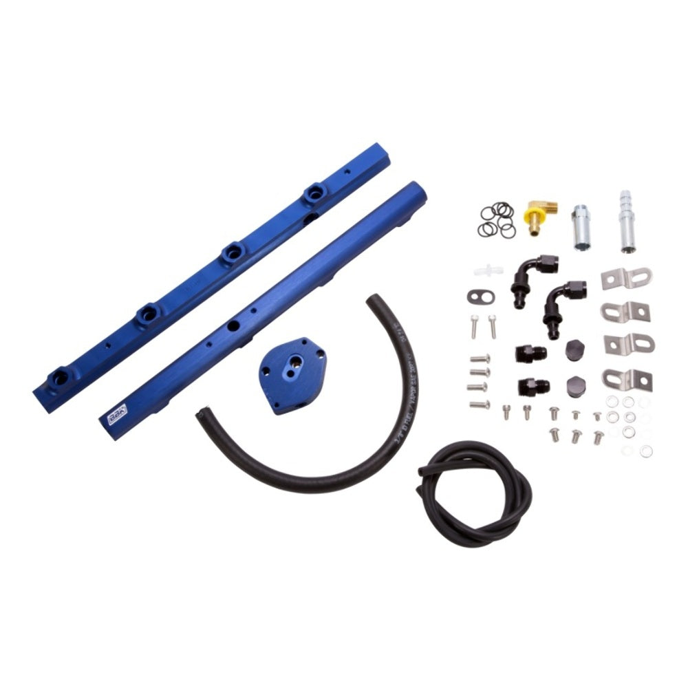 Fits 1996-1998 Mustang 4.6L GT High Flow Cnc Billet Aluminum Fuel Rail Kit-5015