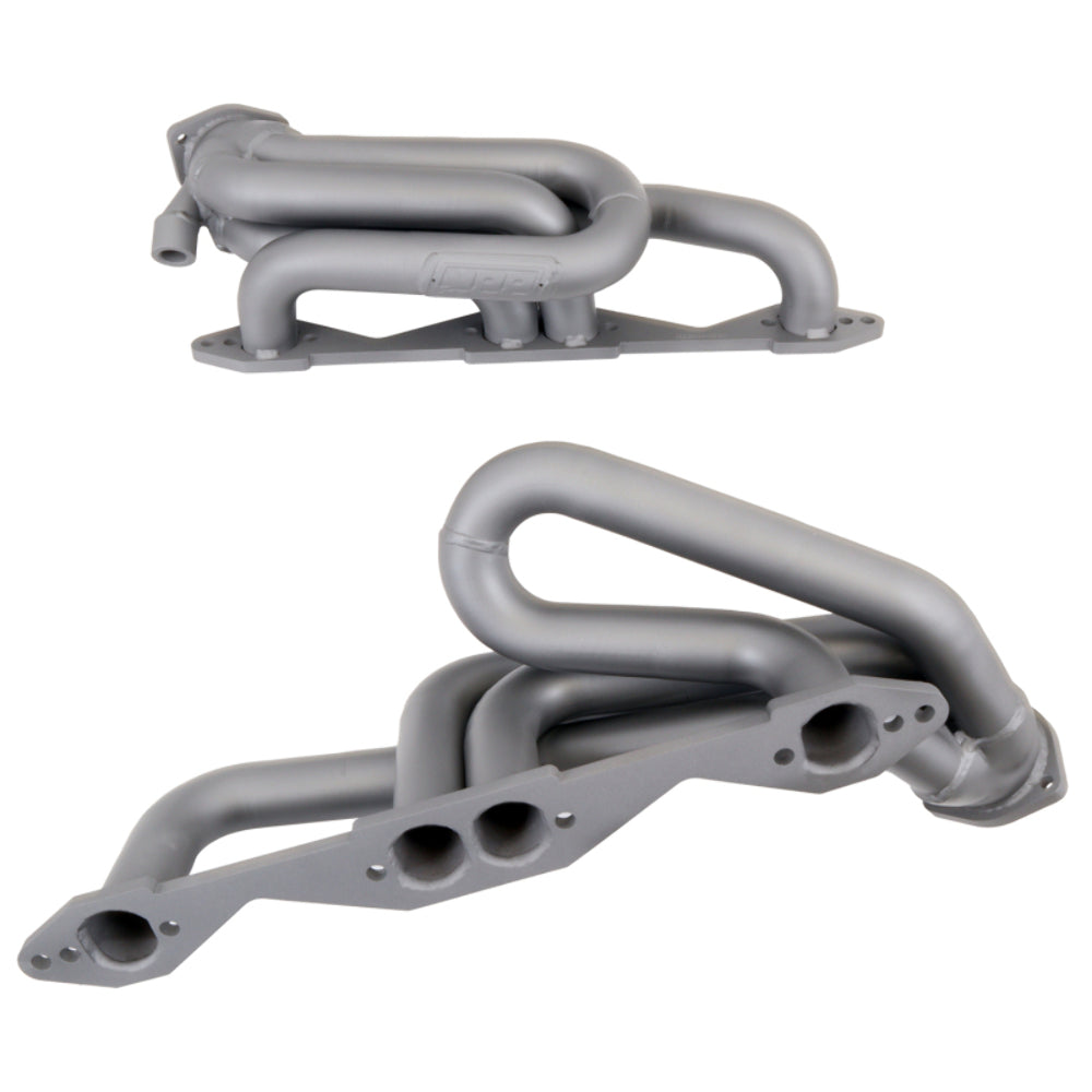Fits 1996-1999 Chevrolet/GM Truck Suv 5.0/5.7L 1-5/8 Shorty Exhaust Headers-4007 for 1996-1999 Chevy ceramic coated polished
