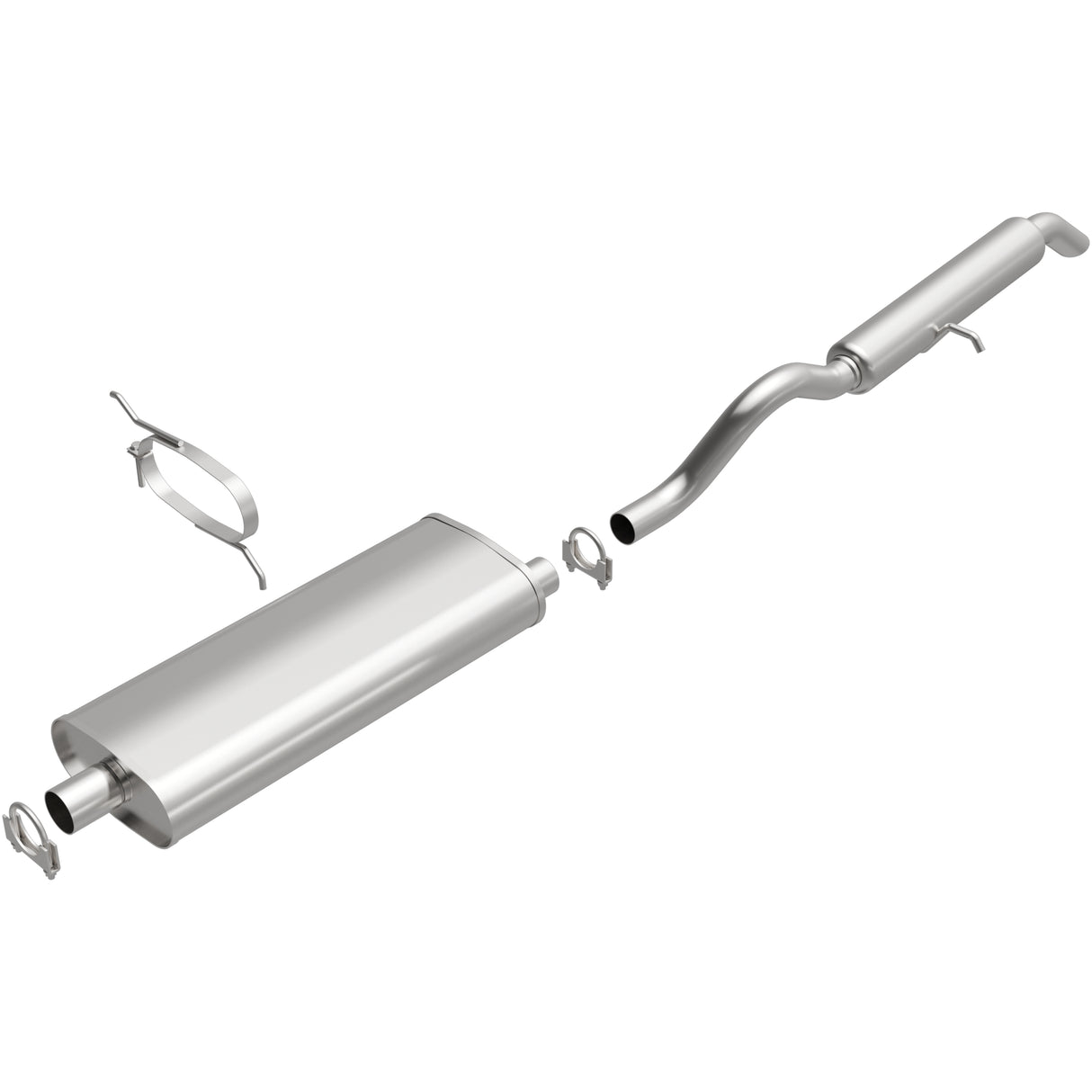 Fits 1996-2000 Dodge Caravan Direct-Fit Replacement Exhaust System 106-0651 aluminized steel
