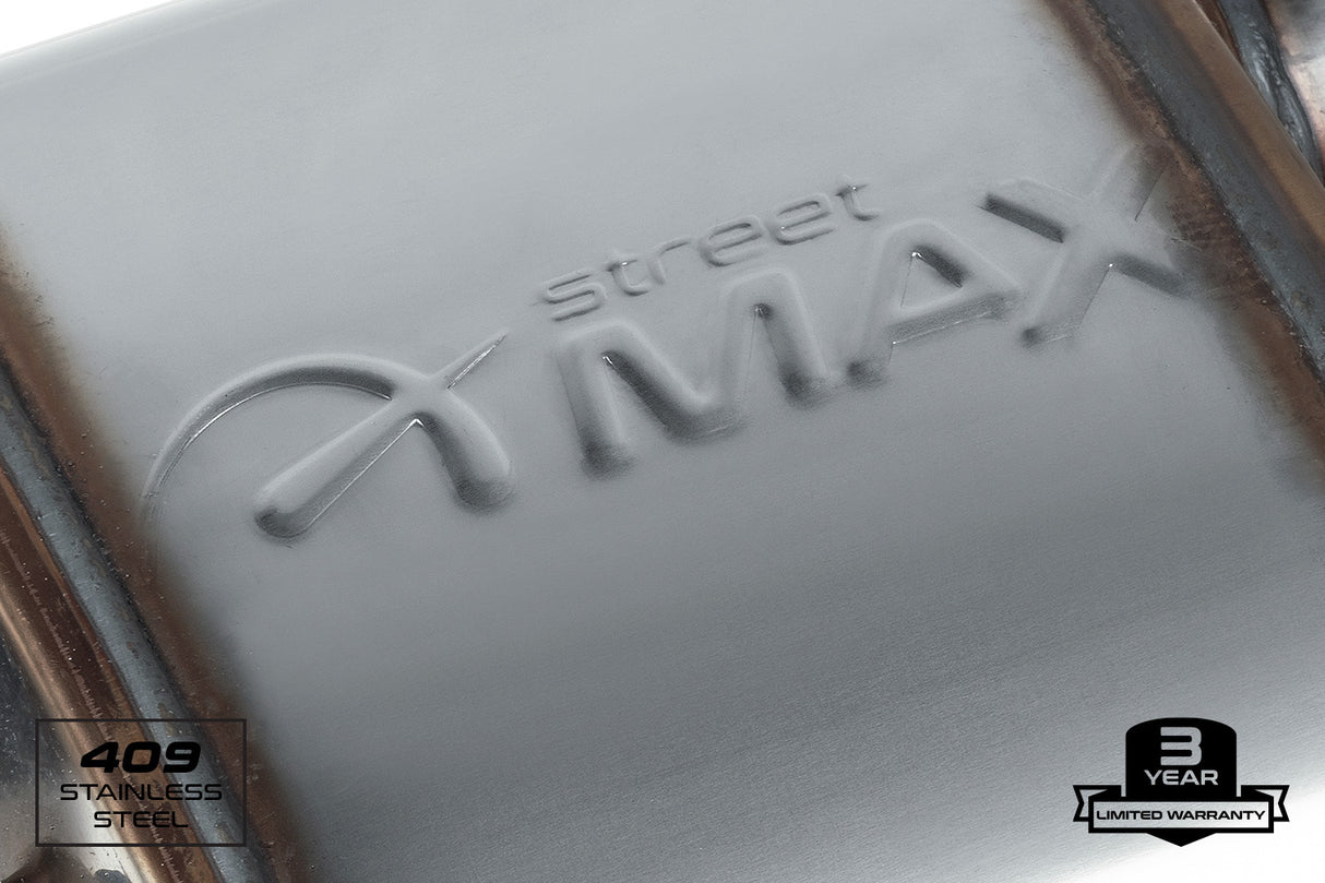 Fits 1996-2000 GMC K2500 Straight Through Muffler-Stainless SM65154-JHPR