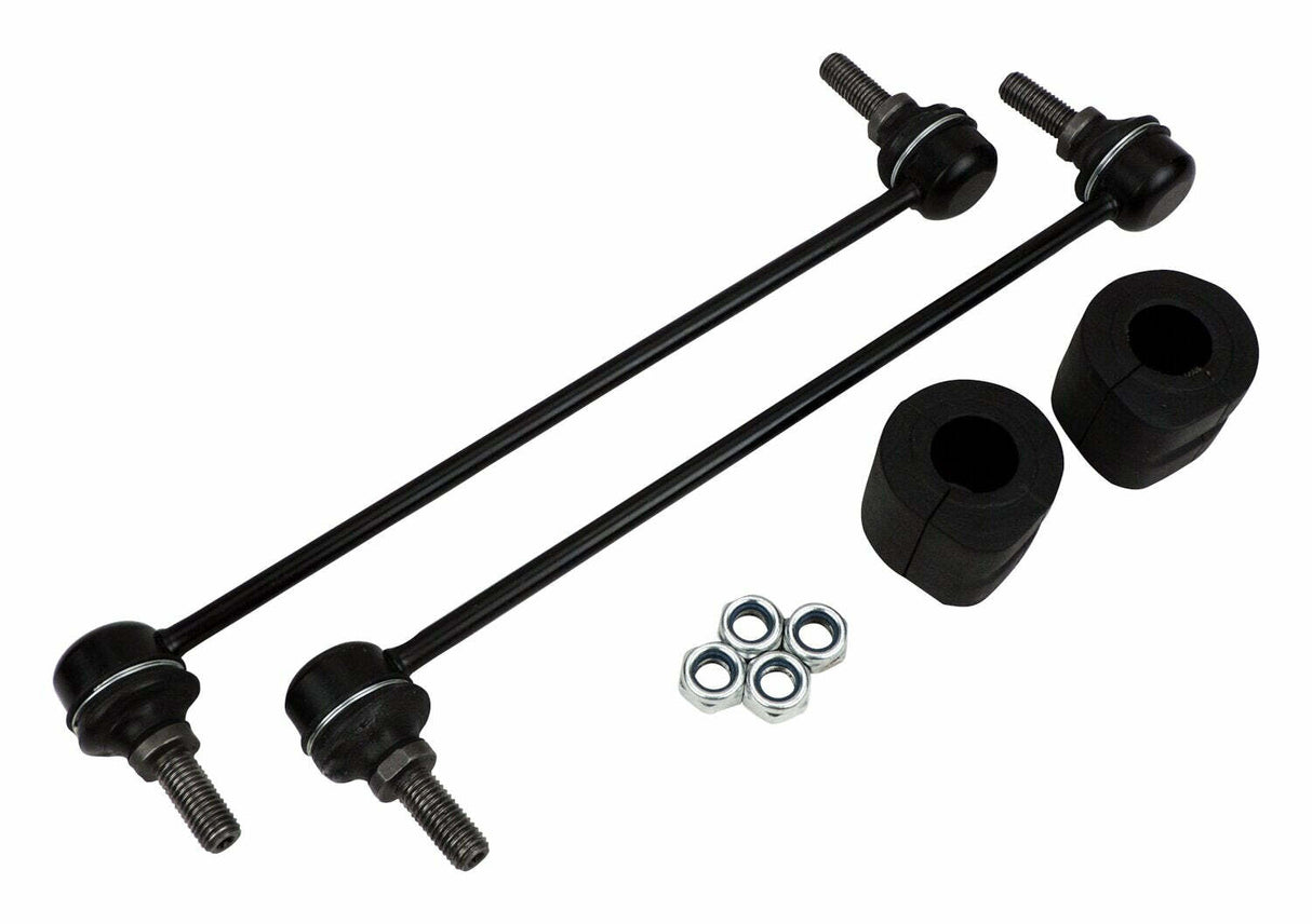 Fits 1996-2000 NS Minivan Suspension Stabilizer Bar Link Kit; 4684890K steel black
