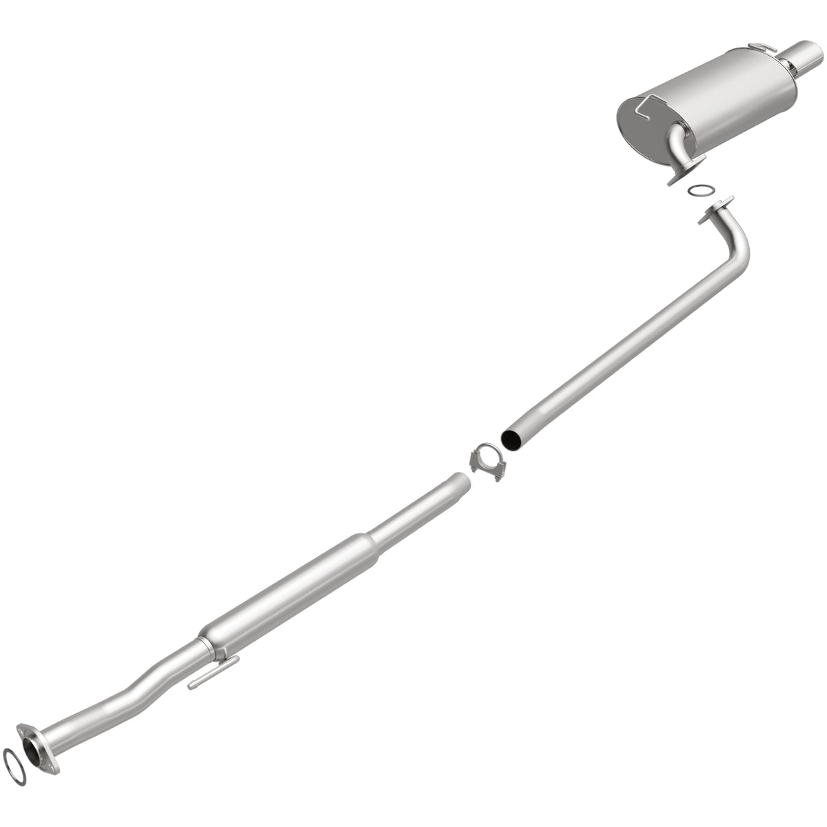 Fits 1997-1999 Toyota Avalon 3.0L Direct-Fit Replacement Exhaust System 106-0329 aluminized steel