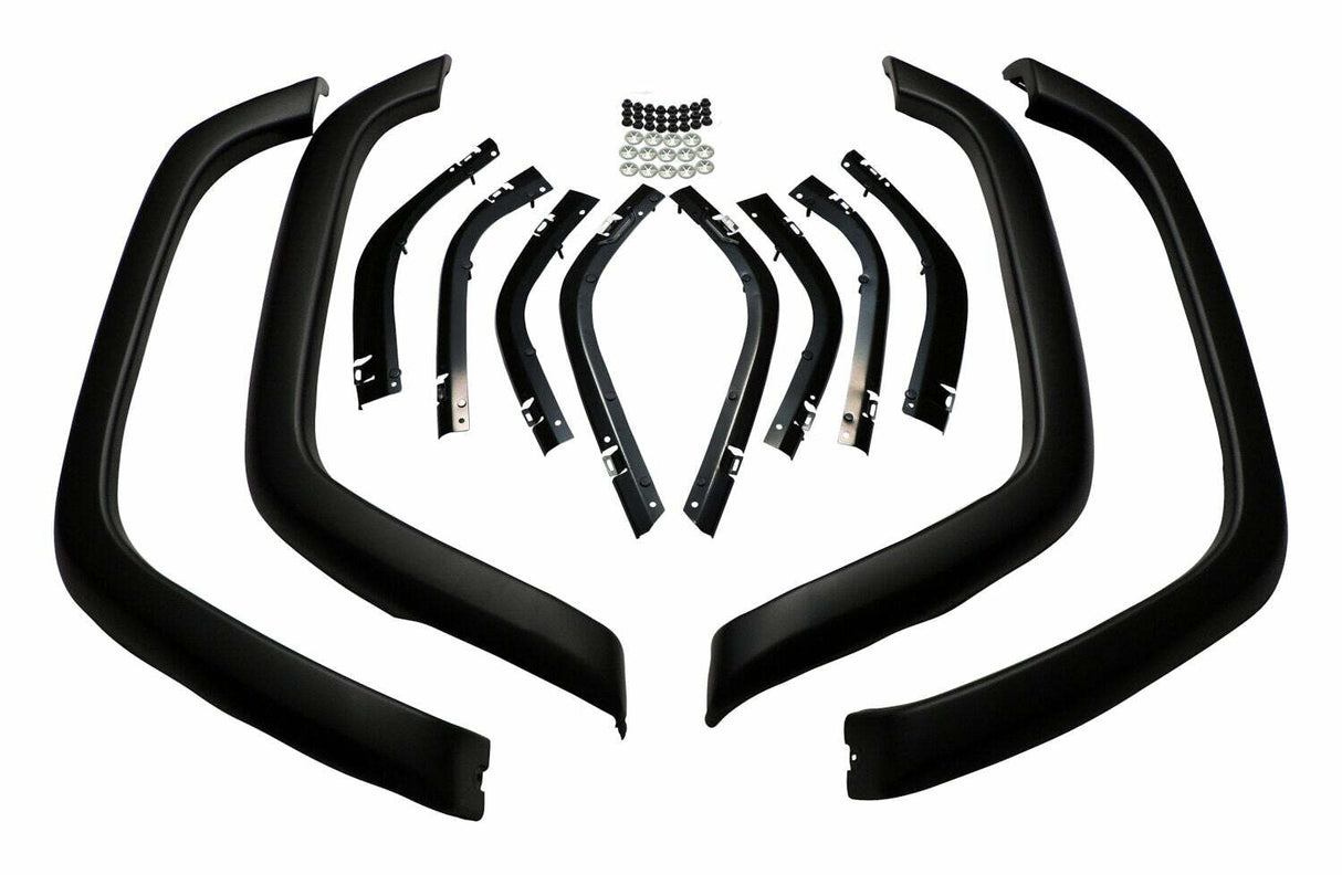 Fits 1997-2001 Jeep Cherokee XJ Cherokee Fender Flare Set; 5FWKMMT steel