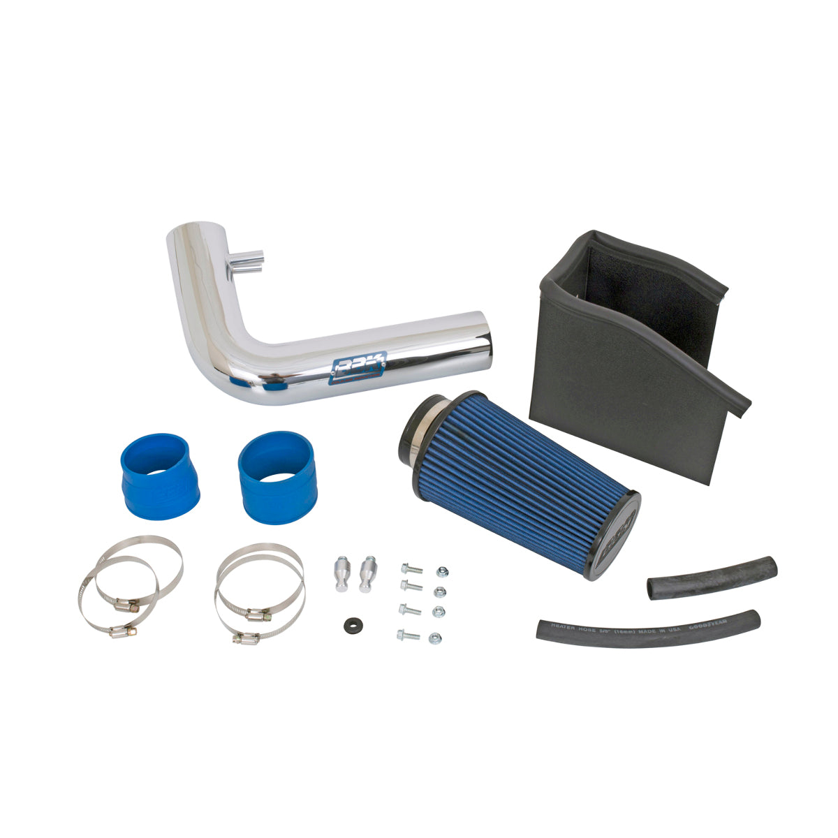 Fits 1997-2003 Ford 4.6/5.4L F-150 Truck Cold Air Intake Kit (Chrome)-1720 for 1997-2003 Ford F-150