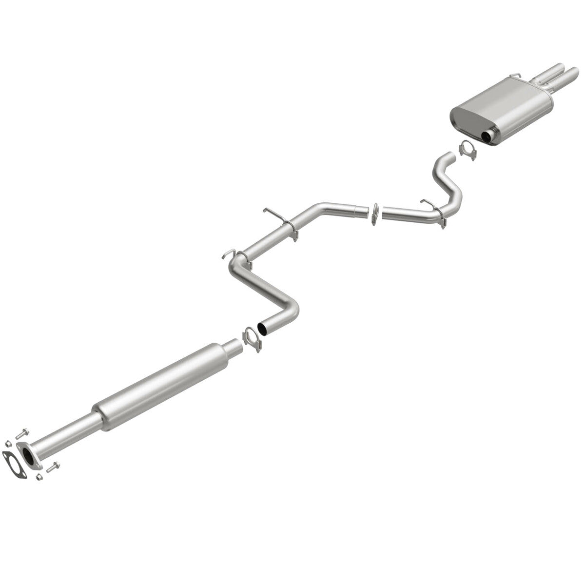 Fits 1997-2004 Buick Regal 3.8L Direct-Fit Replacement Exhaust System 106-0418 aluminized steel