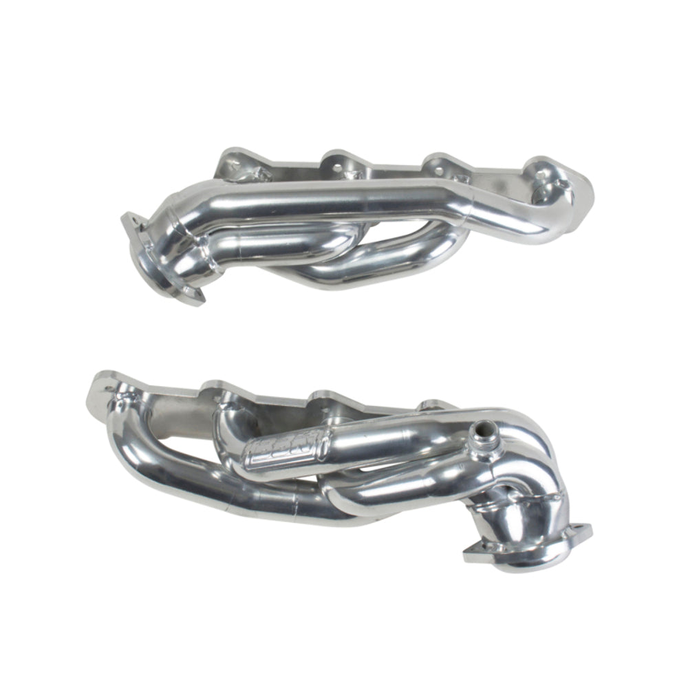 Fits 1999-03 Ford F150/1997-02 Ford Exp 5.4L 1-5/8 Shorty Headers-Silver-35180 for 1999-1903 Ford F-150 ceramic coated chrome